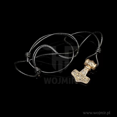 Mosiężny młot Thora , mjolnir od WOJMIR