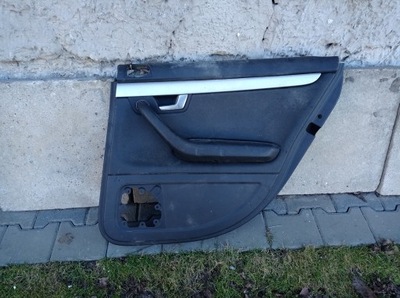 Audi a4 b6 b7 - обшивка дверь правый задняя фото №1