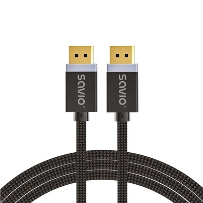 KABEL SAVIO DisplayPort - DisplayPort v1.4 1m