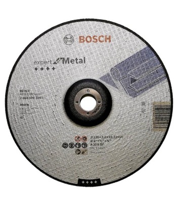 Bosch Tarcza tnąca wygięta 230x3,0mm Metal