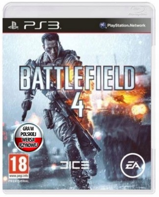 BATTLEFIELD 4 PS3 Polski Dubbing PL