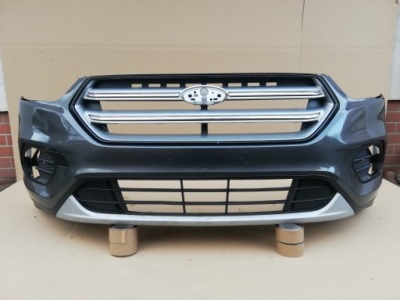 Ford kuga escape mk2 lift 16- бампер перед bez отворів hit фото №1