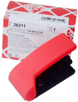 Кронштейн ручка открывания капот mercedes cls c219 фото №1