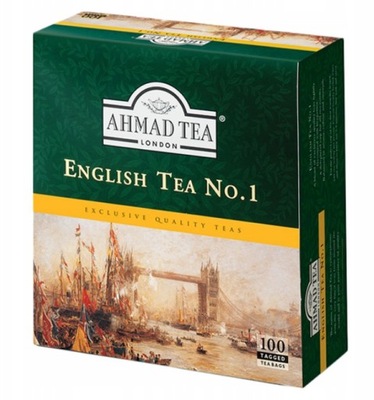 Ahmad Herbata English Tea No.1 100 Torebek