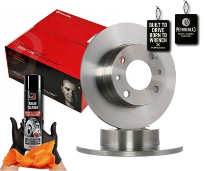 Тормозные диски тормозные 2szt. peugeot 305 ii 405 i 405 ii #petrolhead pro+ kit2 фото №1