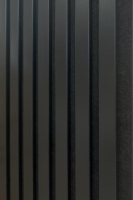 Lamel na czarnym filcu 265x30cm 7L CZARNY MAT