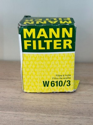 Filtr oleju MANN FILTER W610/3 wózek Linde H15 