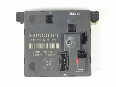 Mercedes cls w219 модуль двері лівий задня фото №1