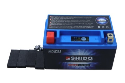 BATERÍA LIFEPO4 SHIDO MOTO.12V 3.5AH/210A P+ (W  