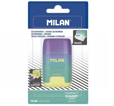 Milan Temperówko - gumka COMPACT SUNSET