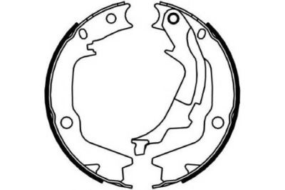 Ferodo fsb4045 набір колодка гальмівних, гальмо стояночний фото №1