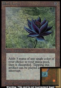 Karta Magic: The Gathering Black Lotus Collectors Edition