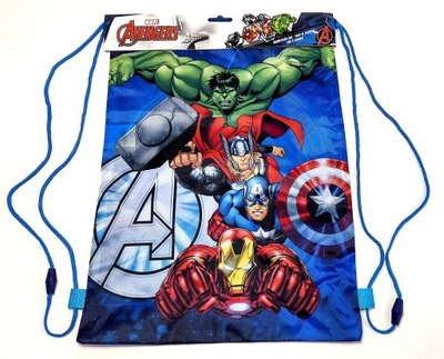 Worek, torba sportowa Avengers 40 x 30 cm