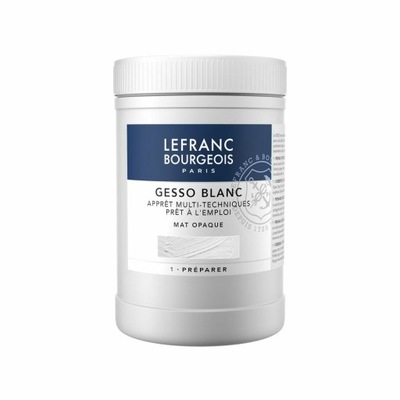 Gesso Blanc grunt biały 1000ml Lefranc