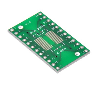 Przejściówka SOP24 na DIP24 PCB adapter