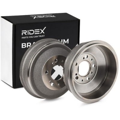 2x bębne гальмівні ridex 123b0017 ø254,5mm задній do fiat ducato van фото №1