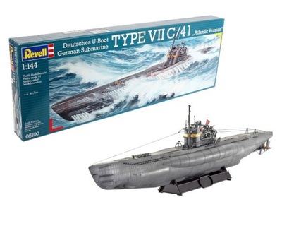 REVELL STATEK 1/144 SUBMARINE TYPE VIIC/41 05100