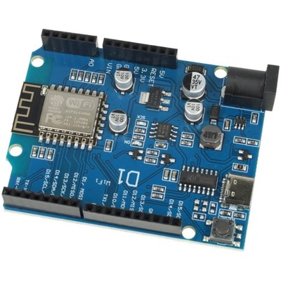 ESP8266 D1 Uno R3 ESP-12F Zgodny Z WeMos z USB-C WiFi