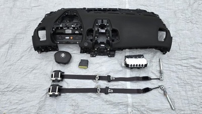 Приборная панель консоль подушки безопасности ремни натяжители датчик renault espace v 5 lift qq-2 фото №1