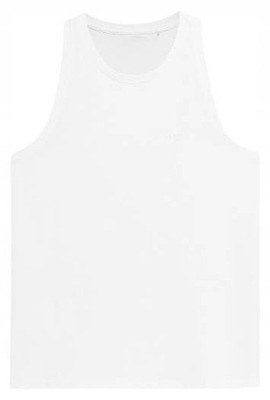 Koszulka bez rękawów 4F 4FSS23-TSLEM017 biały
