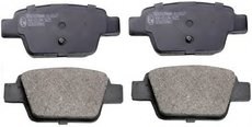 PADS HAM. REAR FIAT BRAVO 06-,ALFA ROMEO MITO 08-  