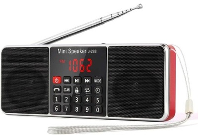 Przenośne radio Radio AM FM z głośnikiem Bluetooth