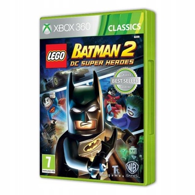 LEGO Batman 2 DC Super Heroes XBOX 360 po Polsku Nowa Folia