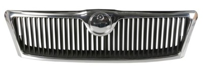 Решётка радиатора решётка радиатора skoda octavia ii 1z3/1z5 2004-2008 фото №1