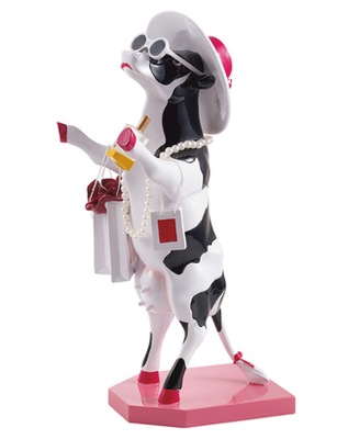 DUŻA FIGURKA-KRÓWKA Shoping, CowParade