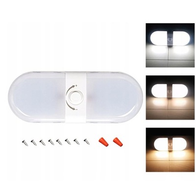 Лампа led потолочная освещение do прицепа kampera фото №1