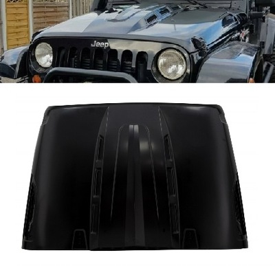 Капот крышка jeep wrangler 07-17 фото №1