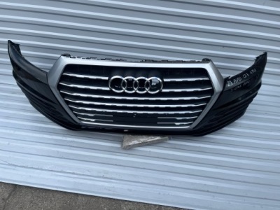 Audi q7 s-line 4m0 перед передний бампер решётка радиатора фото №1