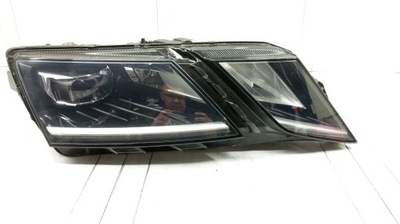 SKODA OCTAVIA 3 RESTYLING FARO PARTE DELANTERA DERECHA PARTE DELANTERA COMPLETO DIODO LUMINOSO LED 5E1941016D 