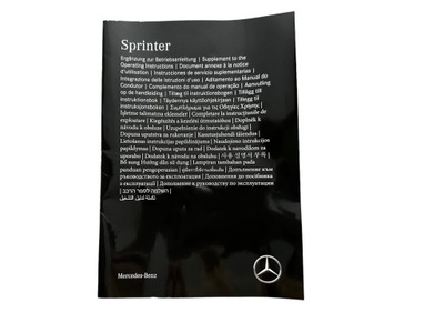 LIBRO MANUAL MANTENIMIENTO UZUPELNIENIE A9075846807 MERCEDES SPRINTER 907  