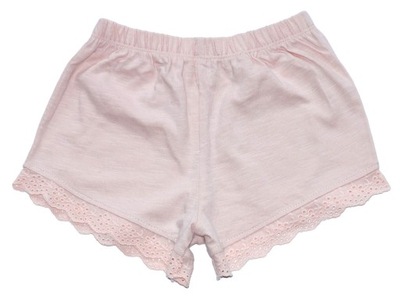 GEORGE krótkie spodenki dusty pink lekkie 110-116