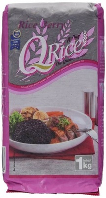 QRice RiceBerry Ryż czarny jaśminowy Tajlandia 1kg