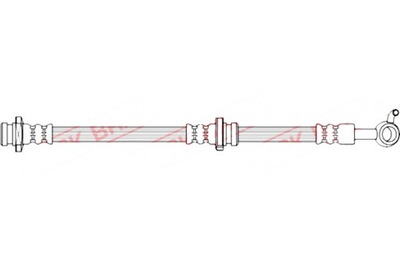 QUICK BRAKE CABLE DE FRENADO ELÁSTICO PARTE DELANTERA P NISSAN MICRA IV NOTE  