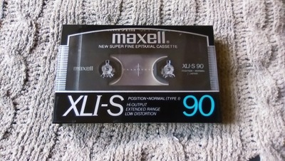 Maxell XLI-S 90 1986r. NOWA 1szt.
