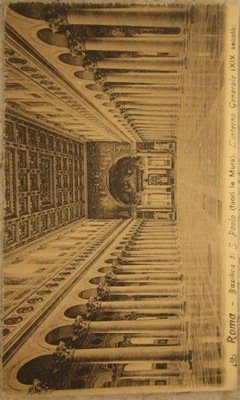 Rzym, Bazylika św. Pawła za Murami (XIX wiek)