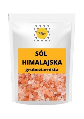 Sól Himalajska GRUBOZIARNISTA 1kg