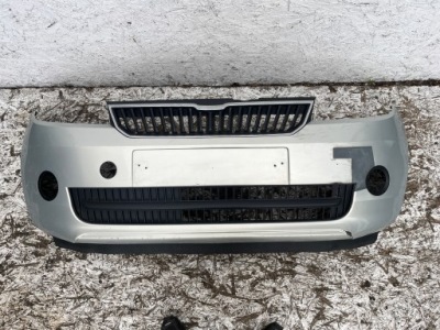 Бампер перед передний skoda citigo решётка радиатора фото №1