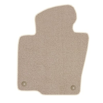 VW ALFOMBRILLA VOLANTE + RETENCIONES GAMUZA COLOR BEIGE  