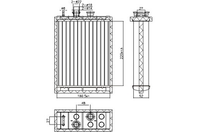 NISSENS HEATER VOLVO S60 III S90 II V60 I V60 II V90 II XC60 II  