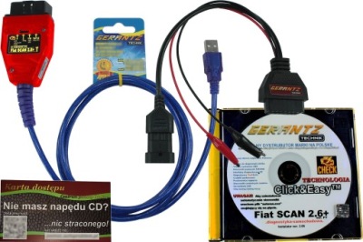 Интерфейс диагностический fiat alfa romeo lancia multiecuscan +3pin кодирование фото №1