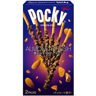 Pocky Chocolate Almond Crush Japan