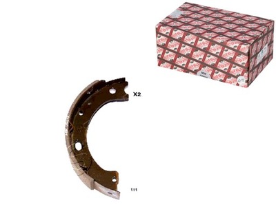 КОЛОДКИ ТОРМОЗНЫЕ КОМПЛЕКТ ASHIKA