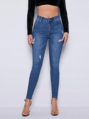 RURKI Z PRZETARCIAMI M DC51208 *SHEIN SPODNIE JEANSY