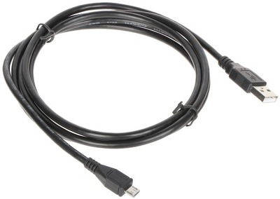 Kabel USB Wtyk USB-A <-> Wtyk Micro USB-B 1.8m