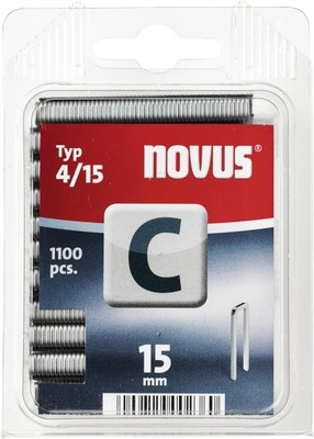 NOVUS ZSZYWKI C TYP 4 / 6,1x15mm 042-0390 1100szt