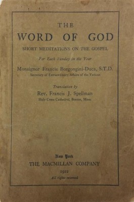 The Word of God Short meditations 1922 (ang)